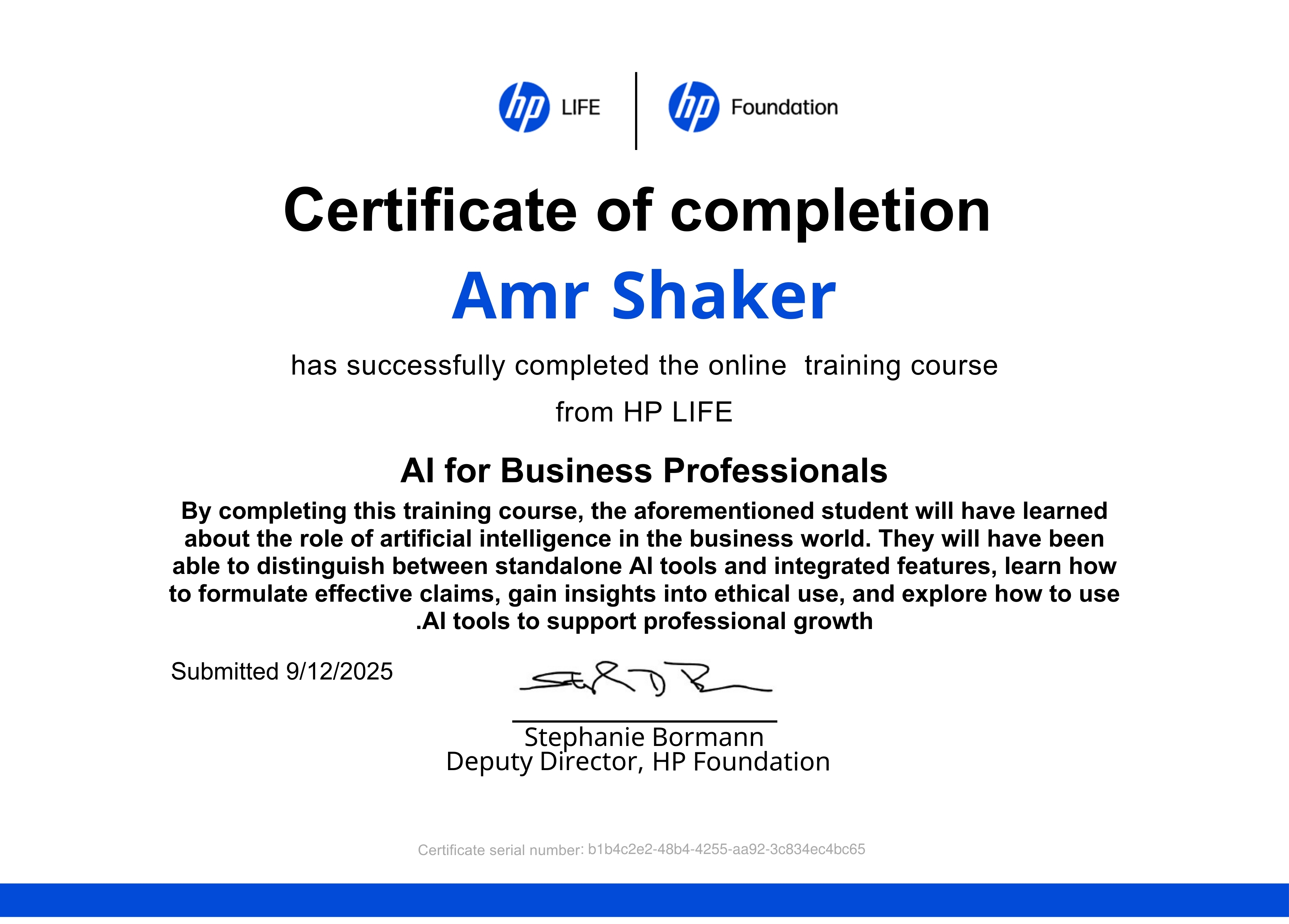 AI for Business Professionals
